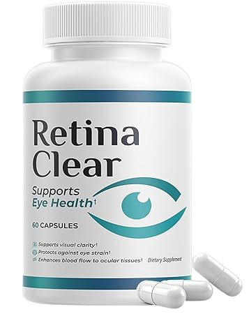 RetinaClear Vision Support Supplement bottle